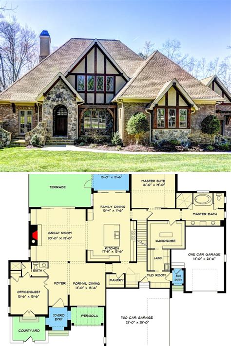 tudor style building plans